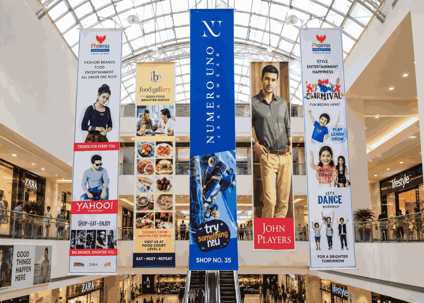 Atrium display